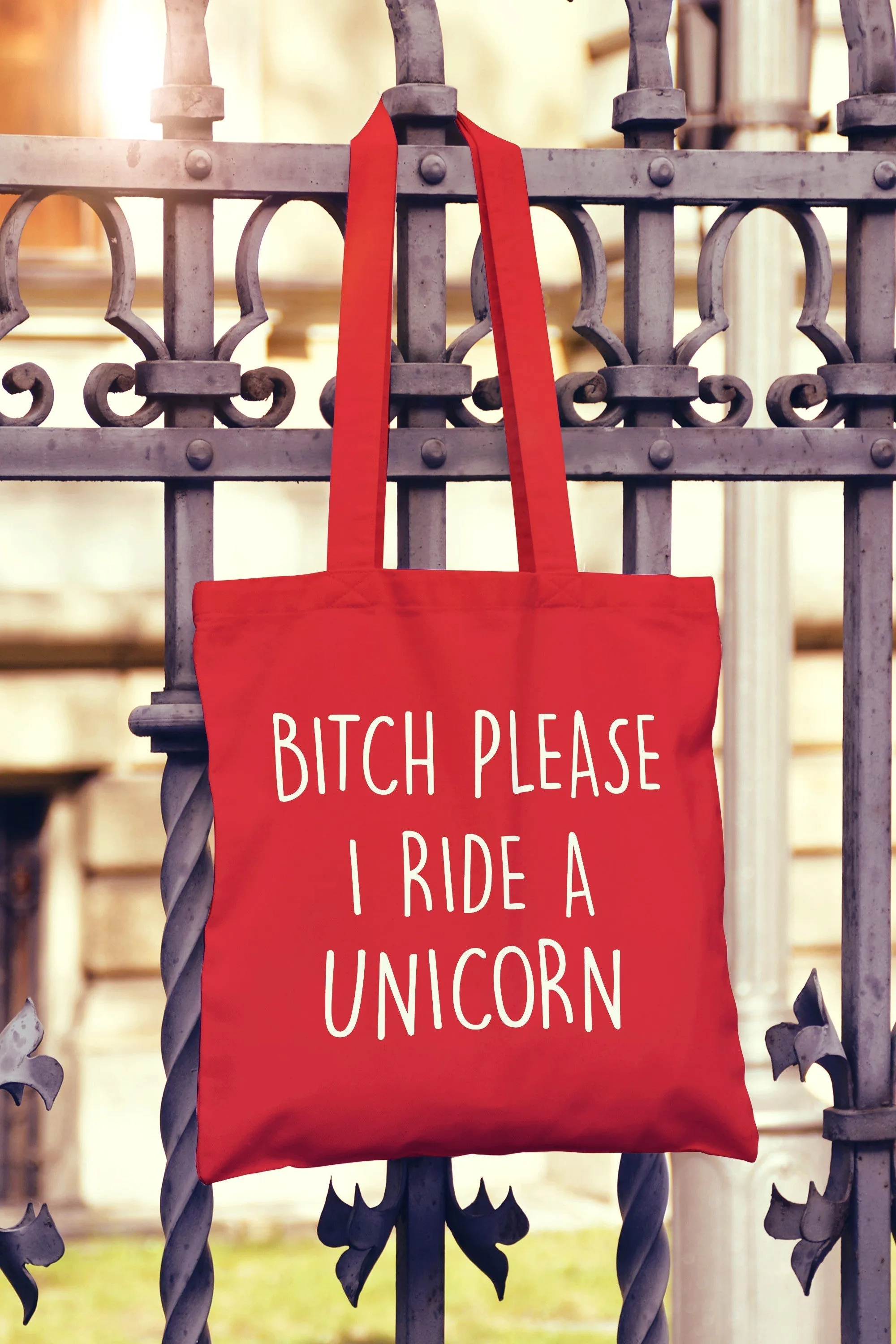 Bitch Please Ride A Unicorn Tote Bag