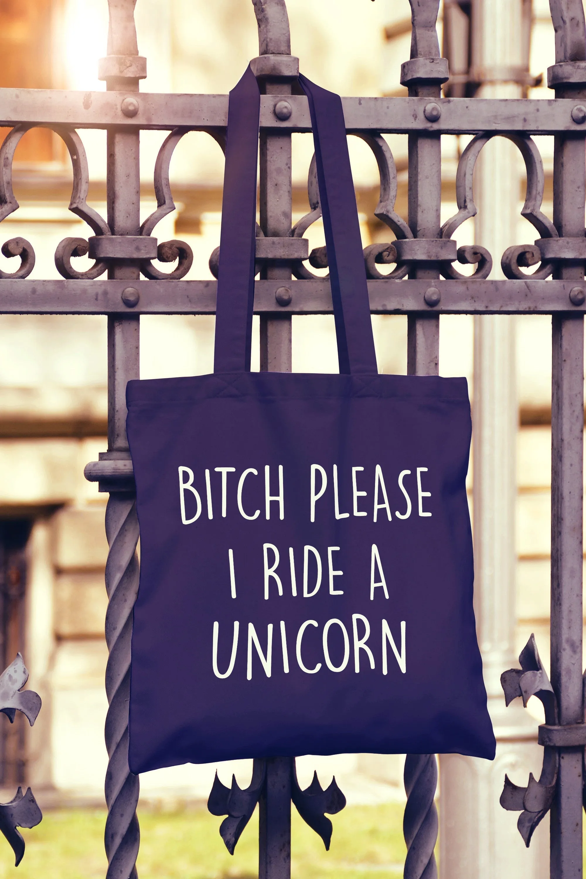 Bitch Please Ride A Unicorn Tote Bag