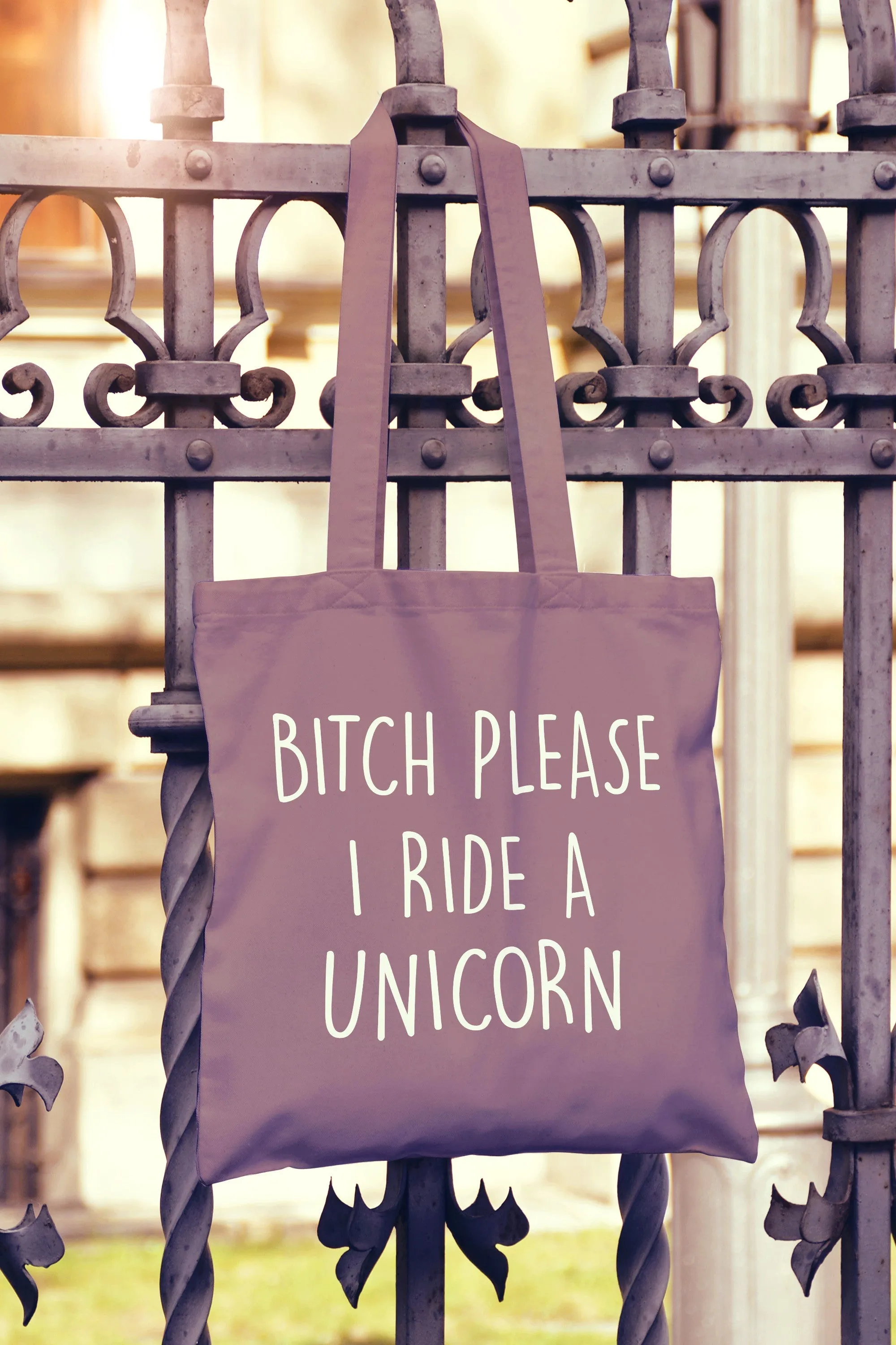 Bitch Please Ride A Unicorn Tote Bag