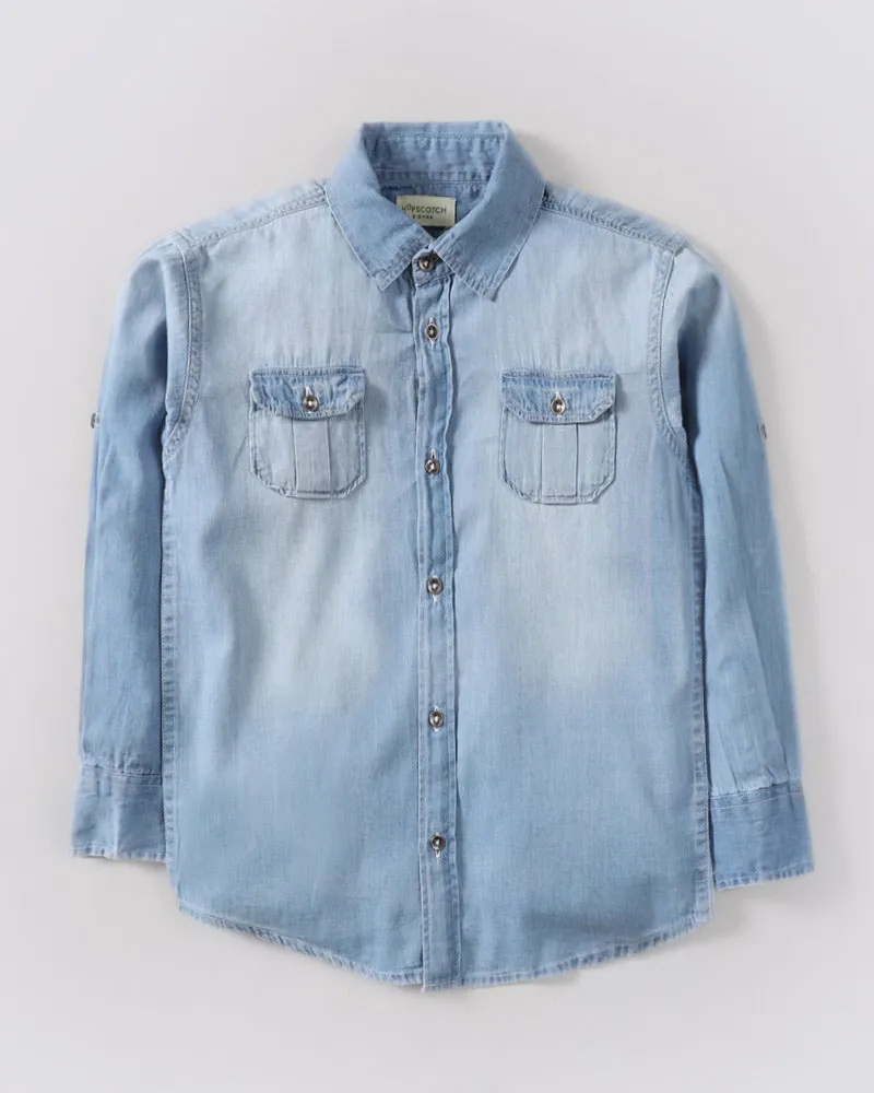Blue Denim Shirt