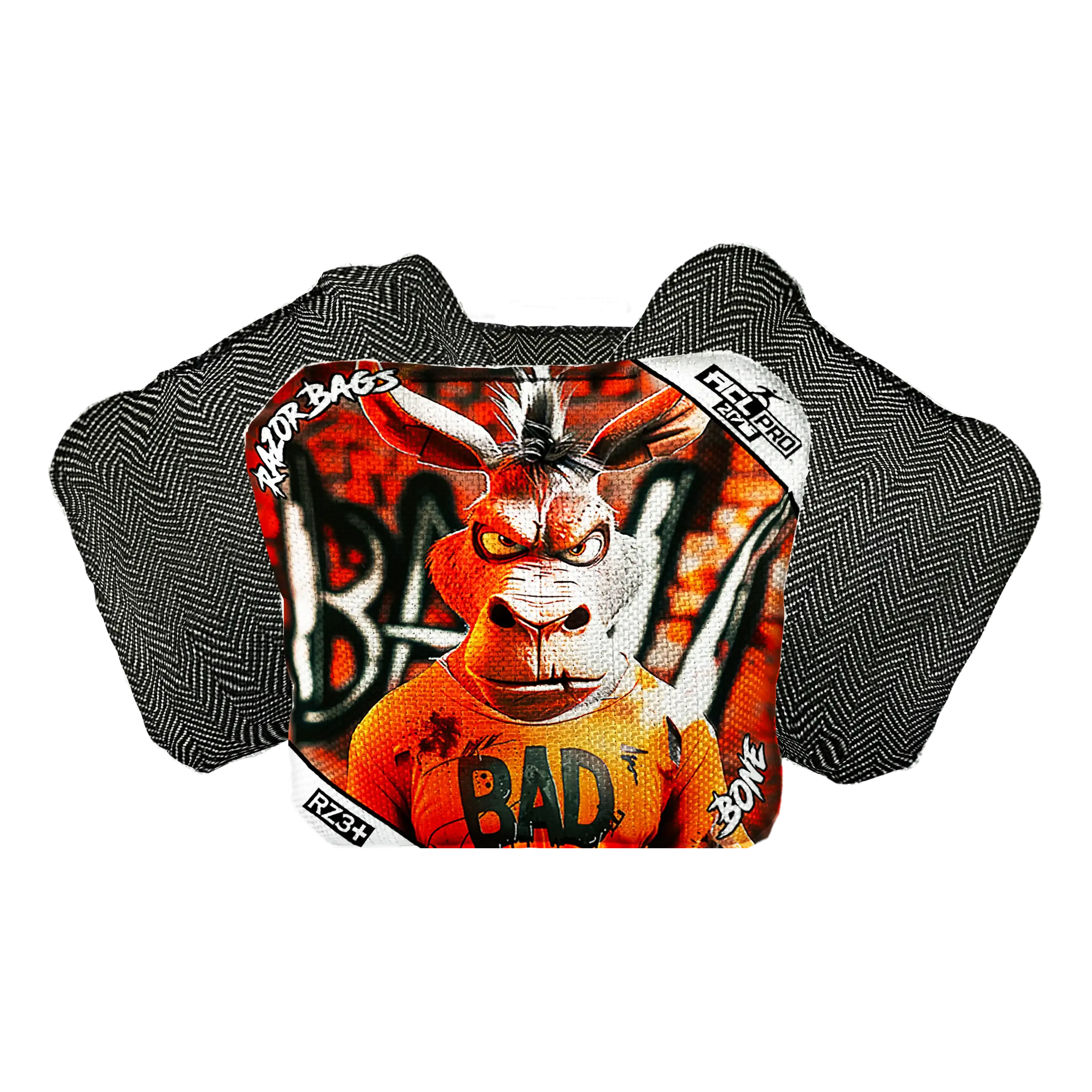 Bone | Bad A Graffiti | ACL PRO Razor Cornhole Bags