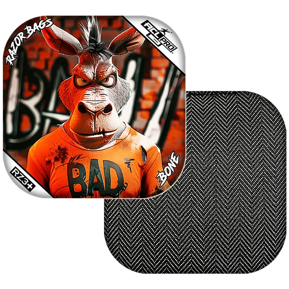 Bone | Bad A Graffiti | ACL PRO Razor Cornhole Bags