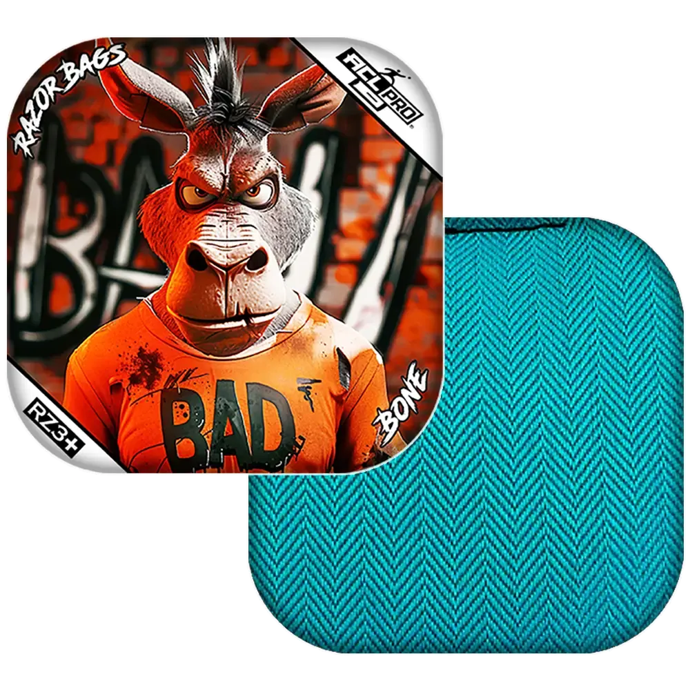 Bone | Bad A Graffiti | ACL PRO Razor Cornhole Bags