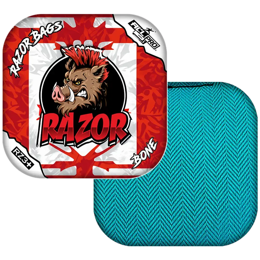 Bone | Boxed | ACL PRO Razor Cornhole Bags