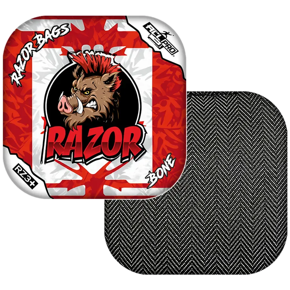 Bone | Boxed | ACL PRO Razor Cornhole Bags