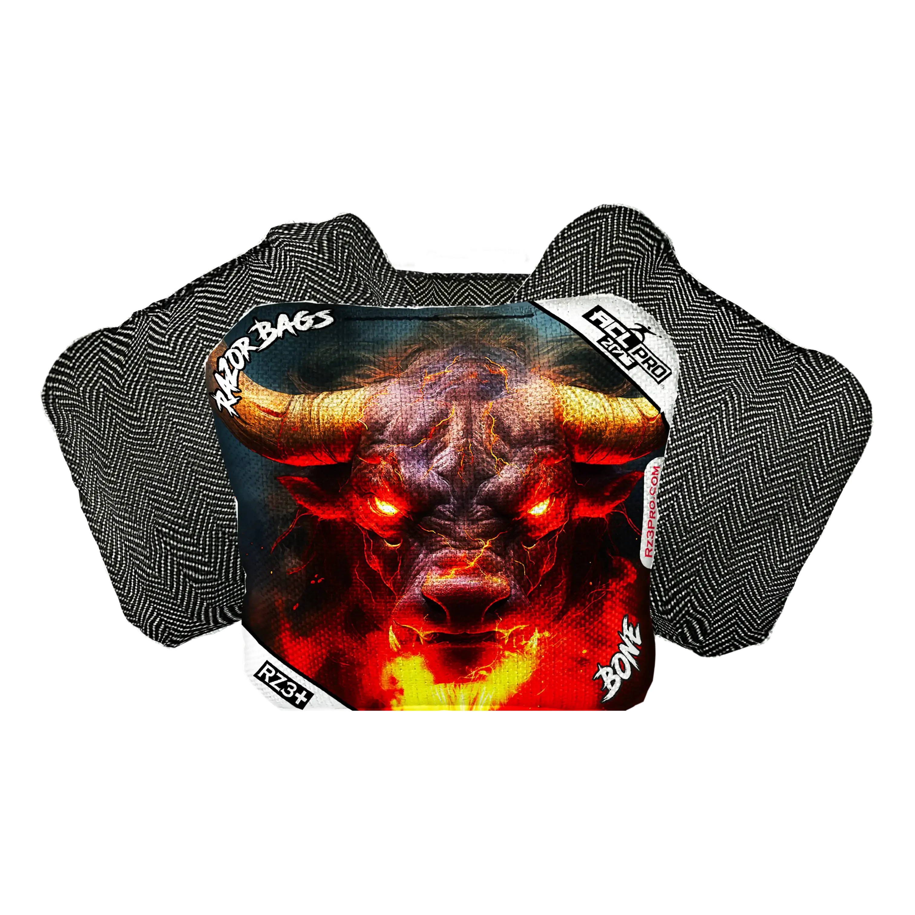Bone | Fire Buffalo 2 | ACL PRO Razor Cornhole Bags