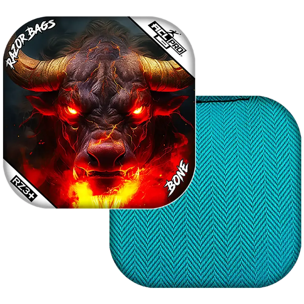 Bone | Fire Buffalo 2 | ACL PRO Razor Cornhole Bags