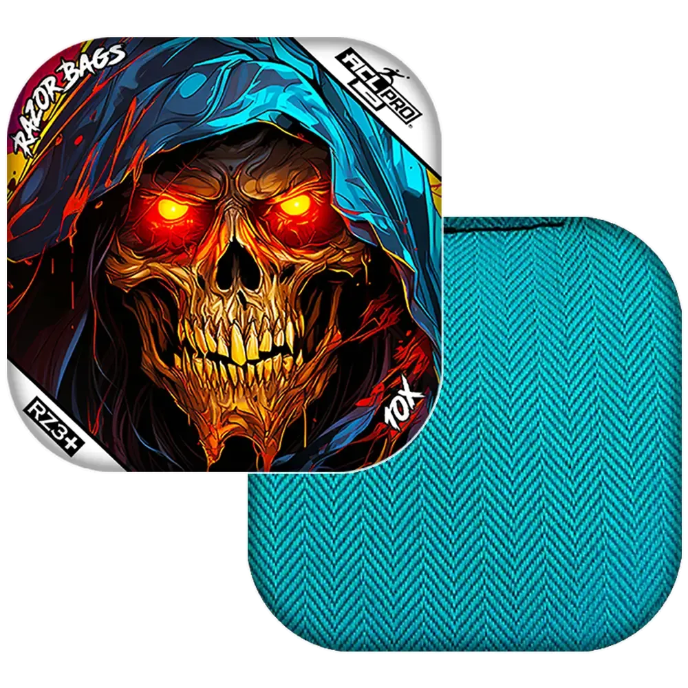 Bone | Grim Reaper | ACL PRO Razor Cornhole Bags