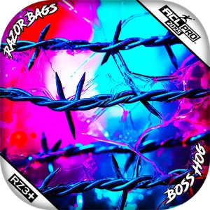 Boss Hog | Barbed Wire | ACL PRO Razor Cornhole Bags
