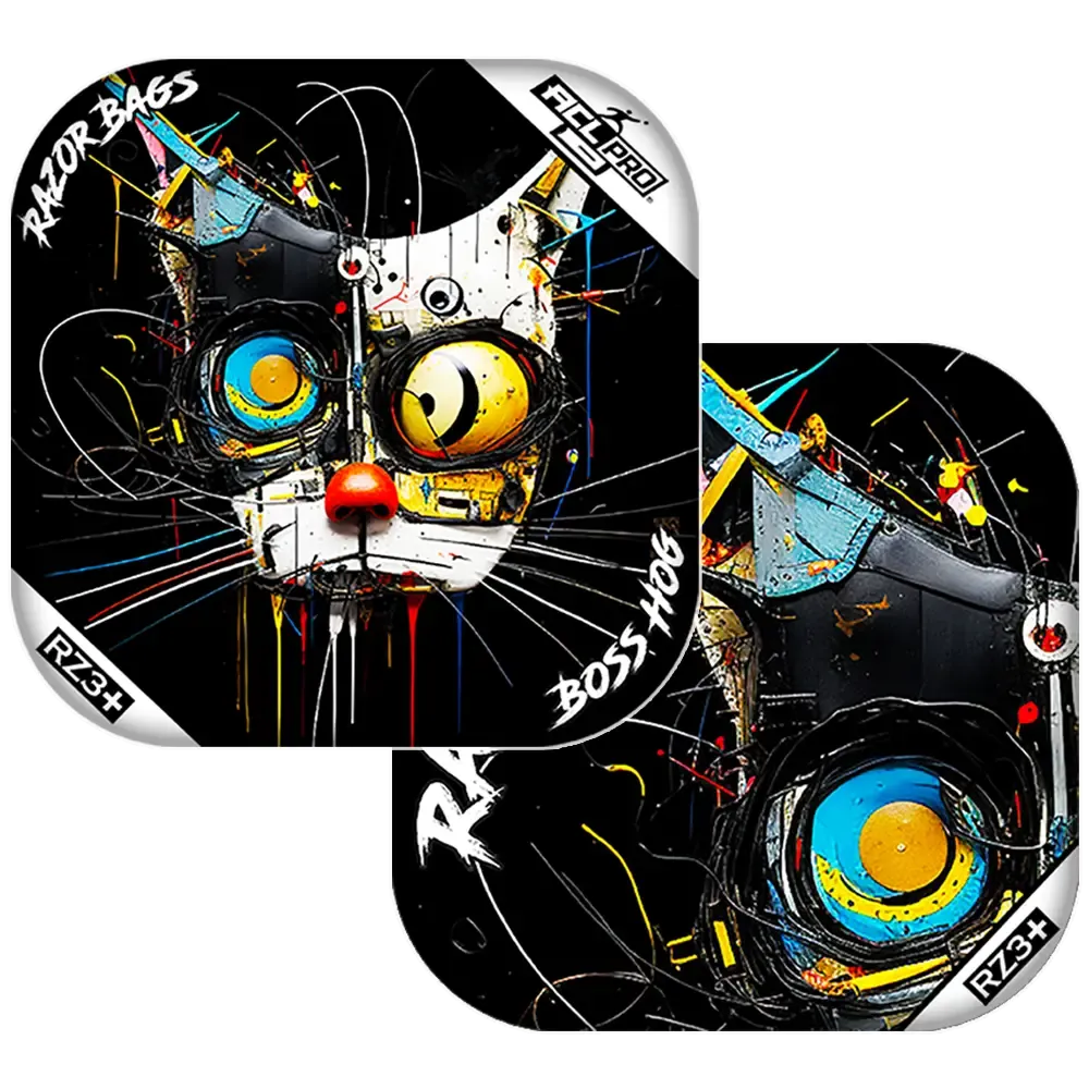 Boss Hog | Cat Abstract | ACL PRO Razor Cornhole Bags