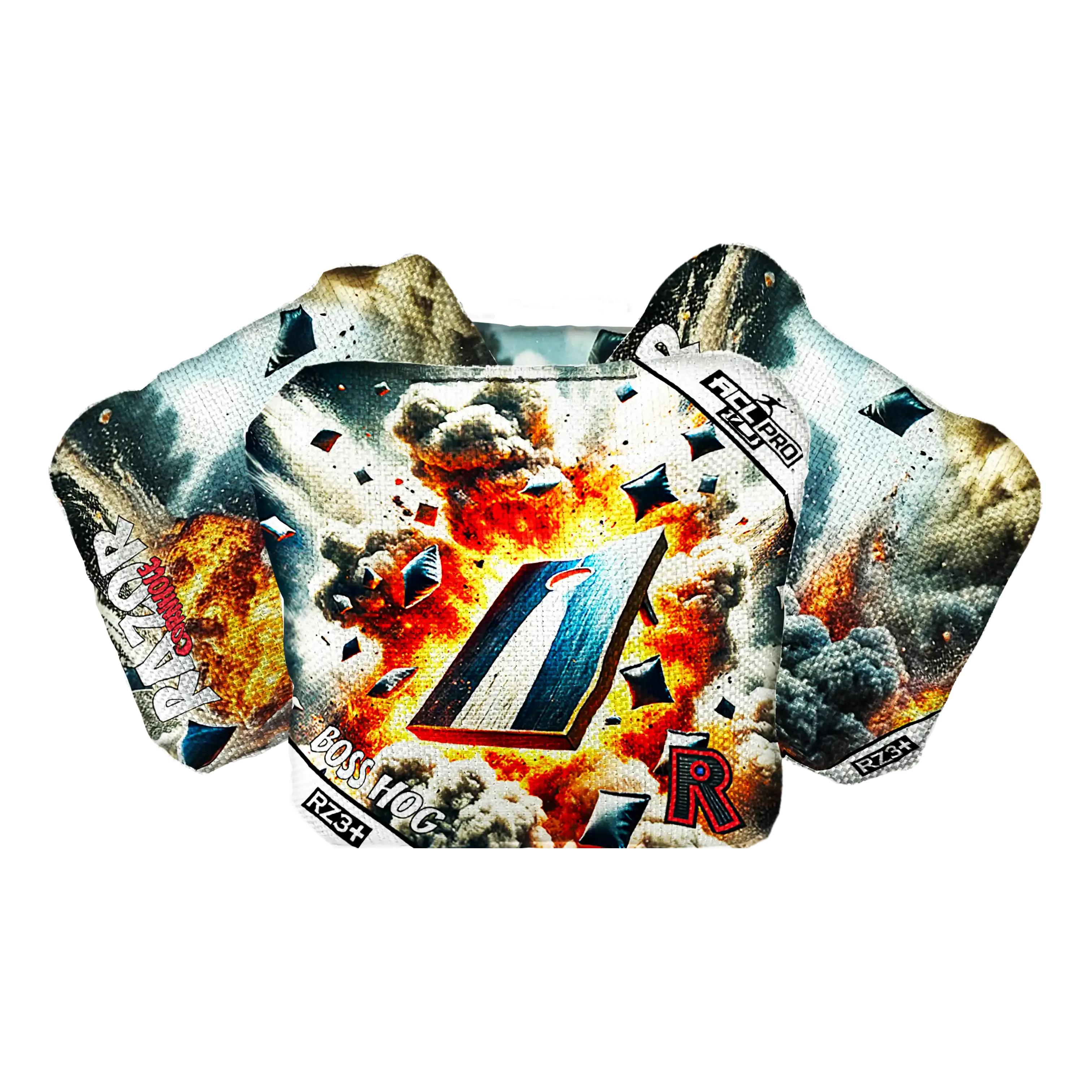 Boss Hog | Explosive | ACL PRO Razor Cornhole Bags