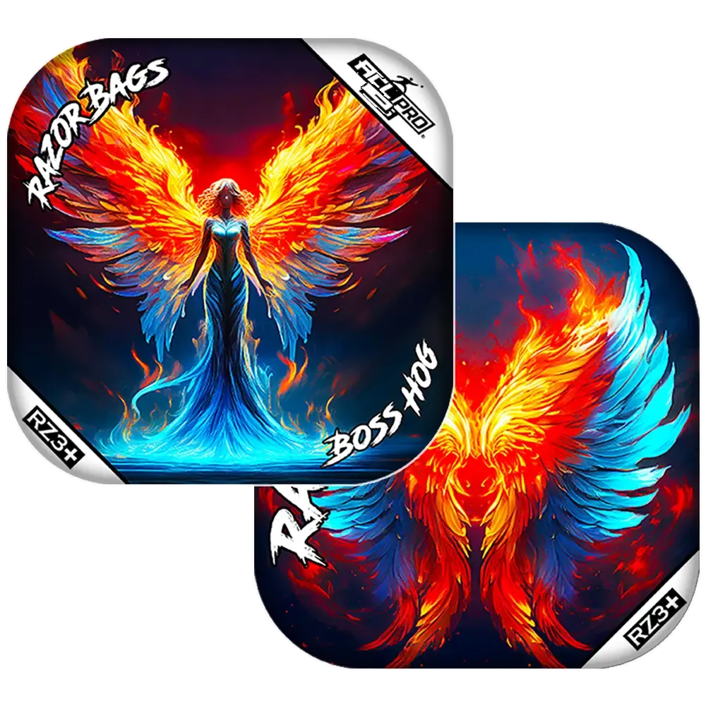 Boss Hog | Flame Angel | ACL PRO Razor Cornhole Bags