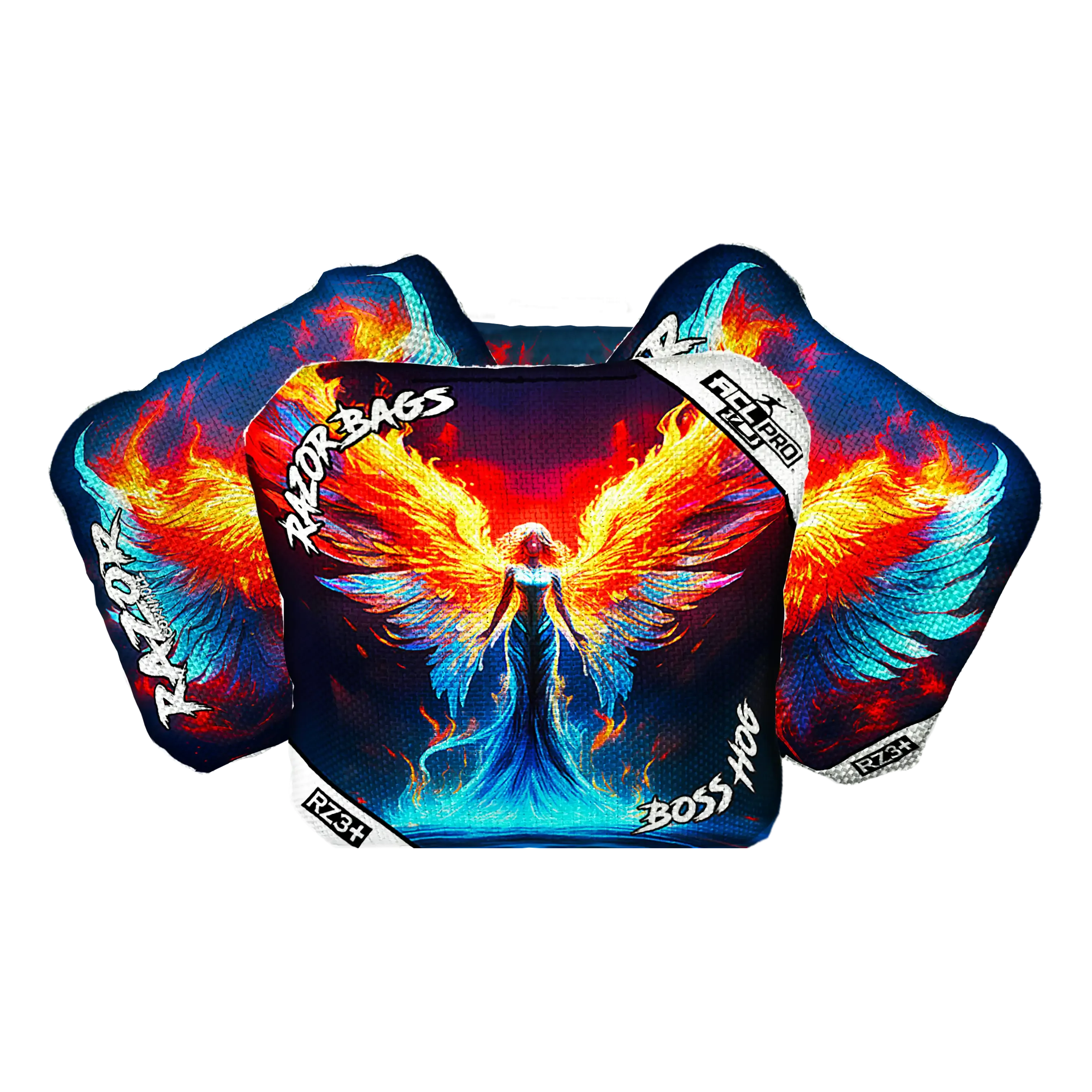 Boss Hog | Flame Angel | ACL PRO Razor Cornhole Bags