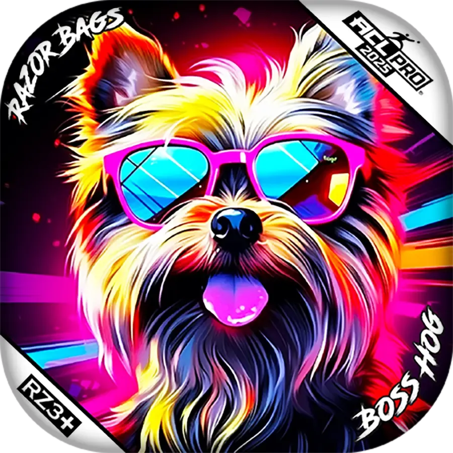 Boss Hog | Yorkie | ACL PRO Razor Cornhole Bags