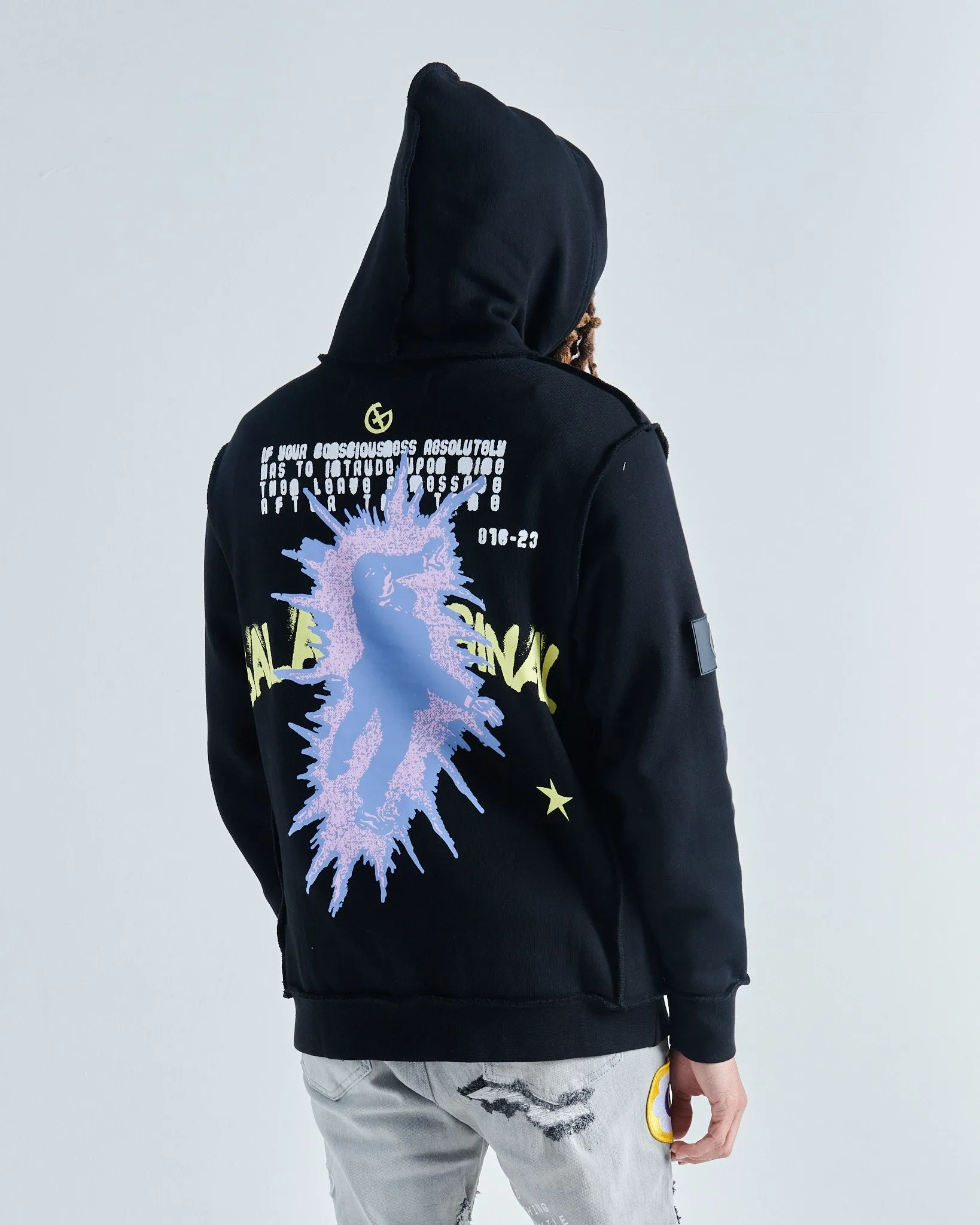 BRB HOODIE (JET BLACK)