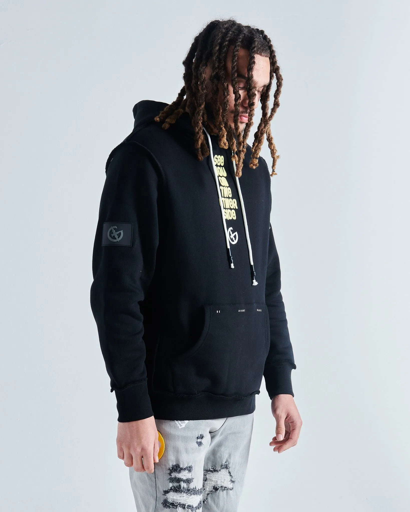 BRB HOODIE (JET BLACK)