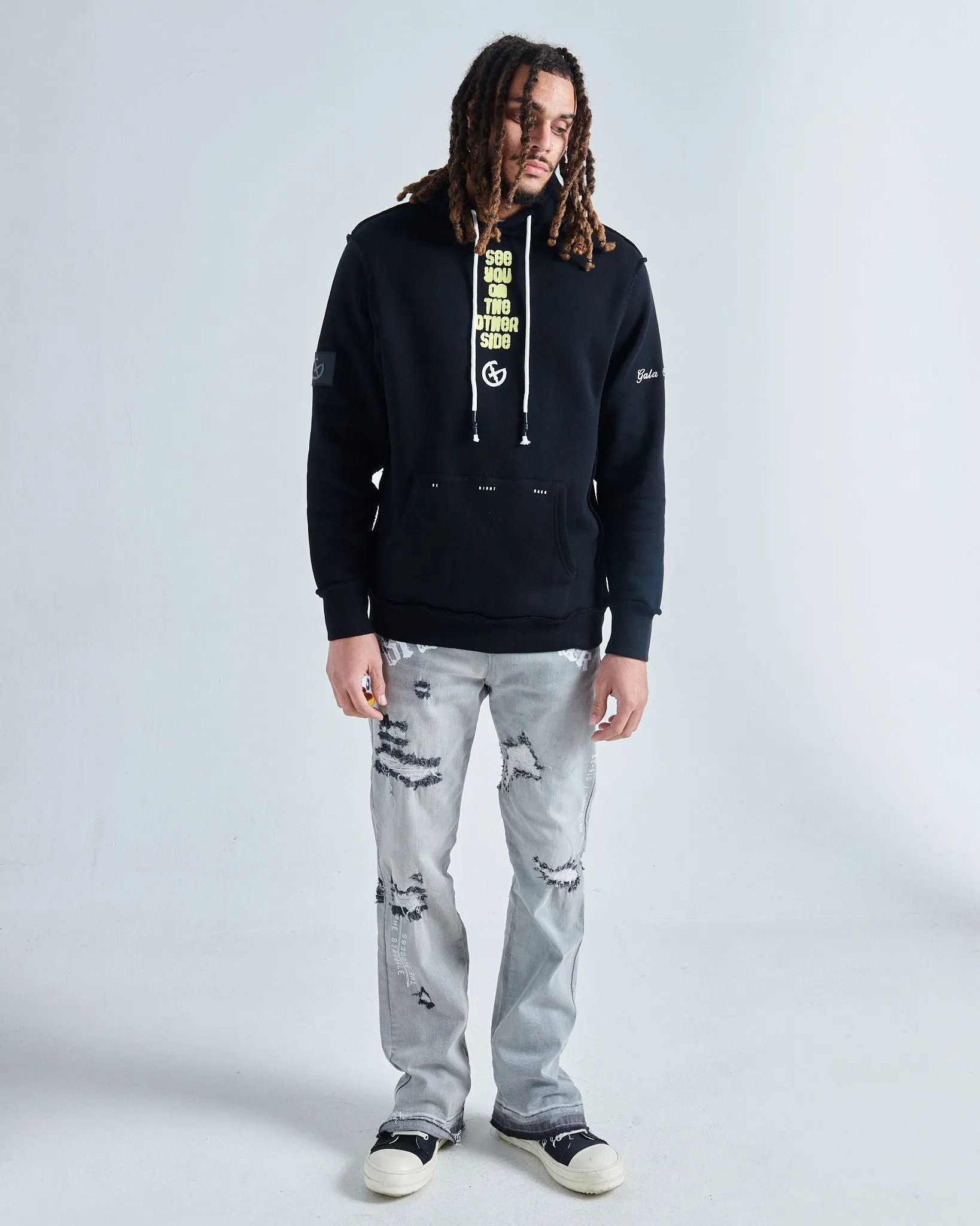 BRB HOODIE (JET BLACK)