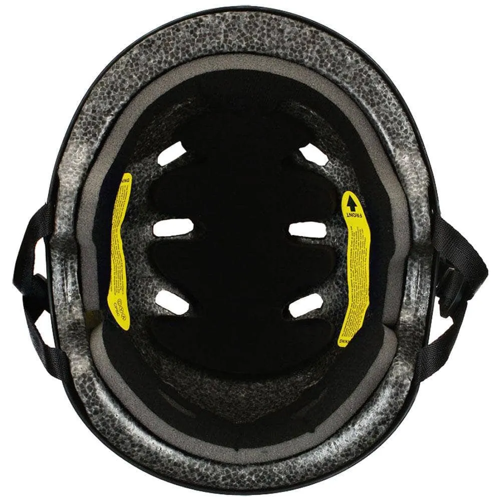 Bullet Adults Deluxe Skateboard Helmet - Matt Black