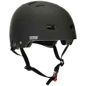 Bullet Adults Deluxe Skateboard Helmet - Matt Black