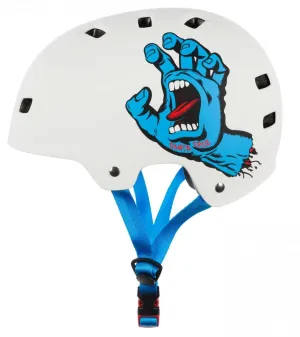 Bullet Santa Cruz Screaming Hand Helmet - Matt White