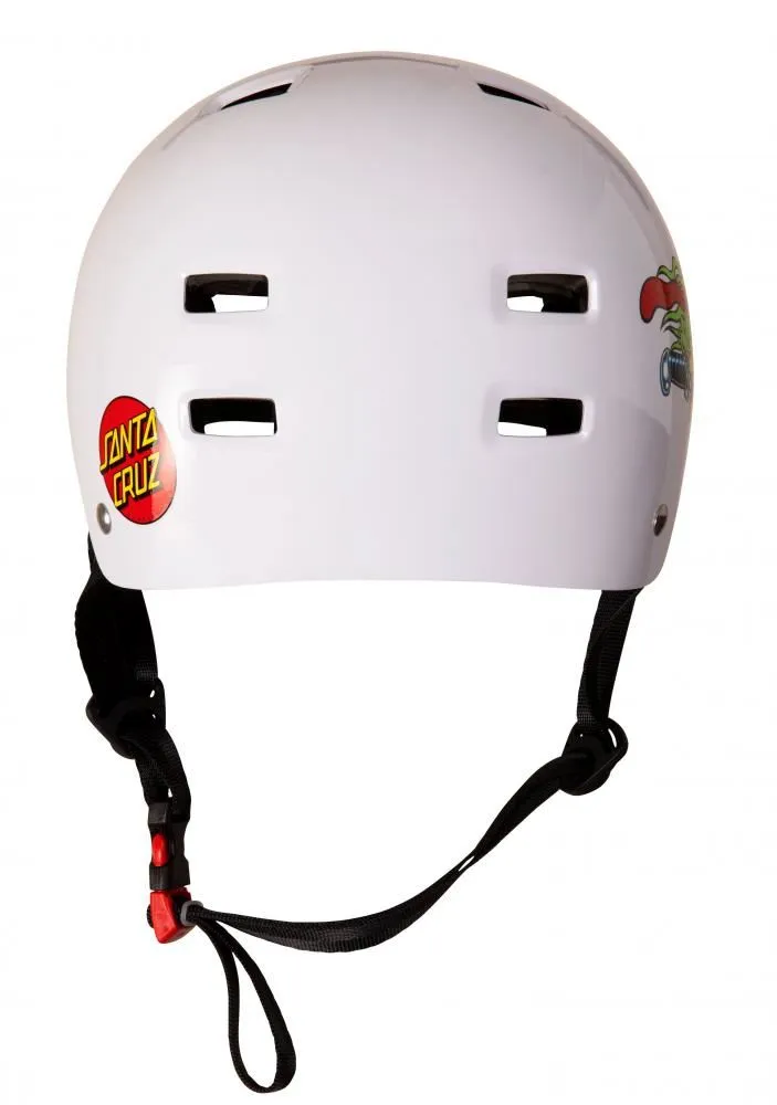 Bullet x Santa Cruz Helmet Slasher Youth - Gloss White