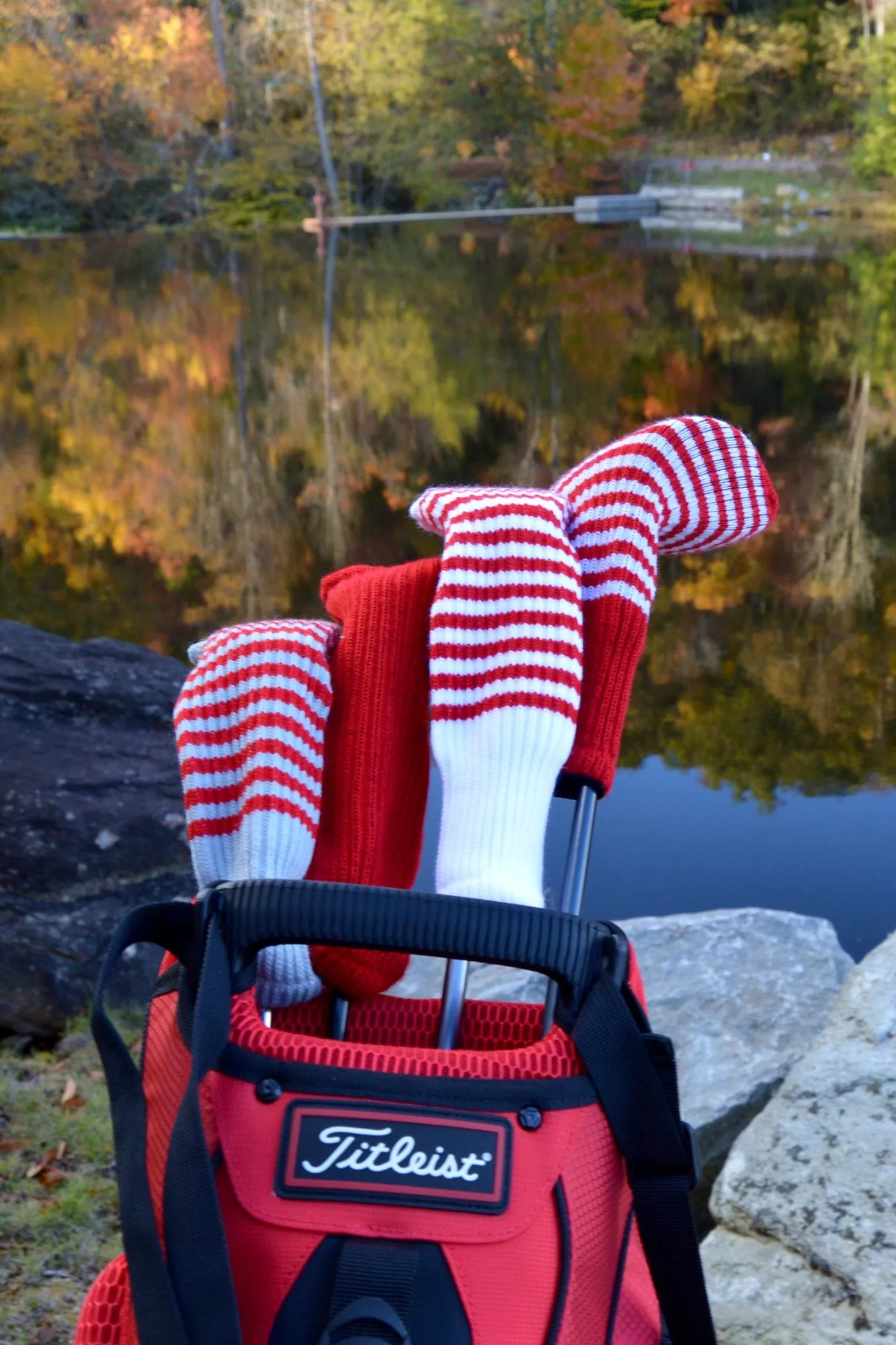 Burgundy Red Club Sock Golf Headcover