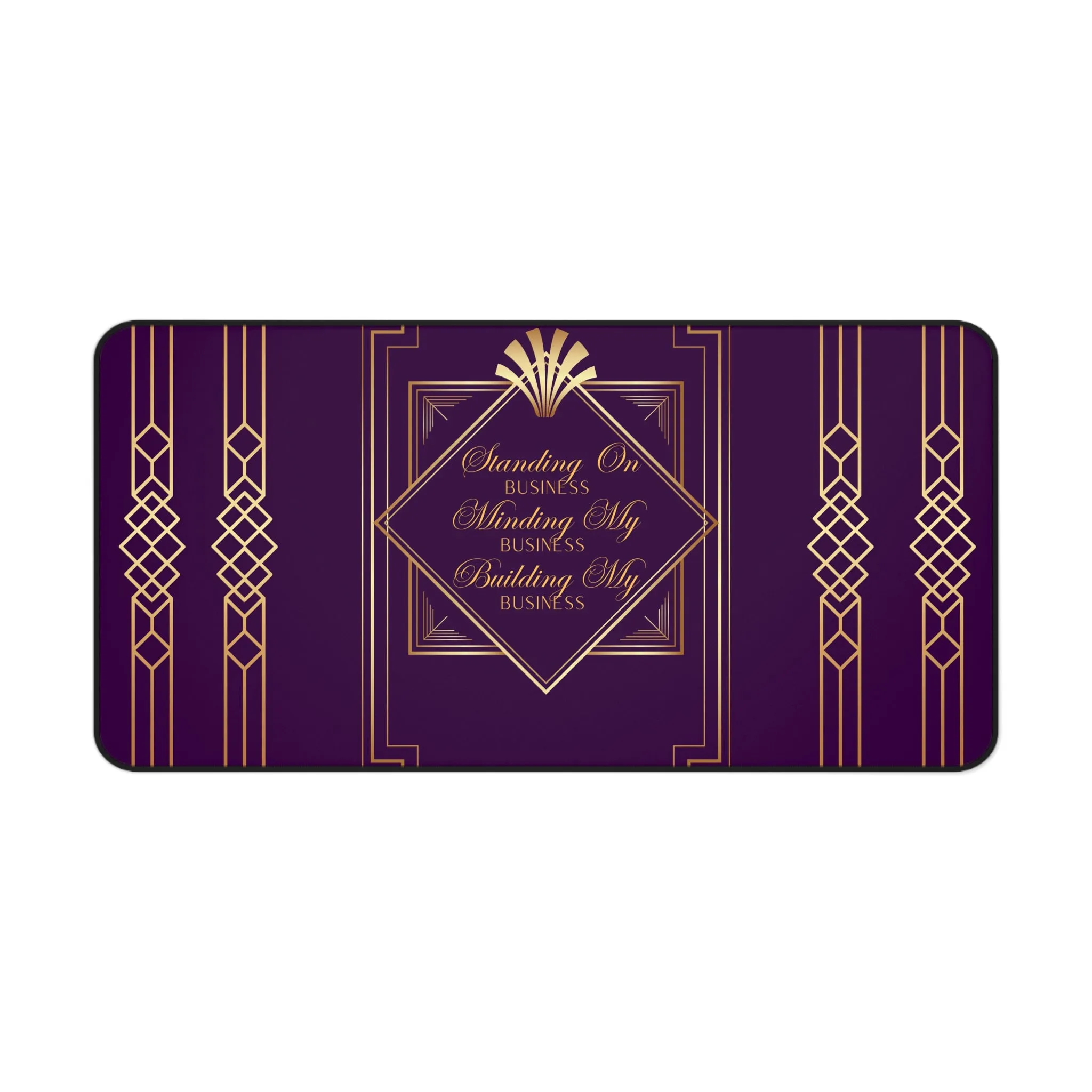 Business 2 (Purple) Desk Mat