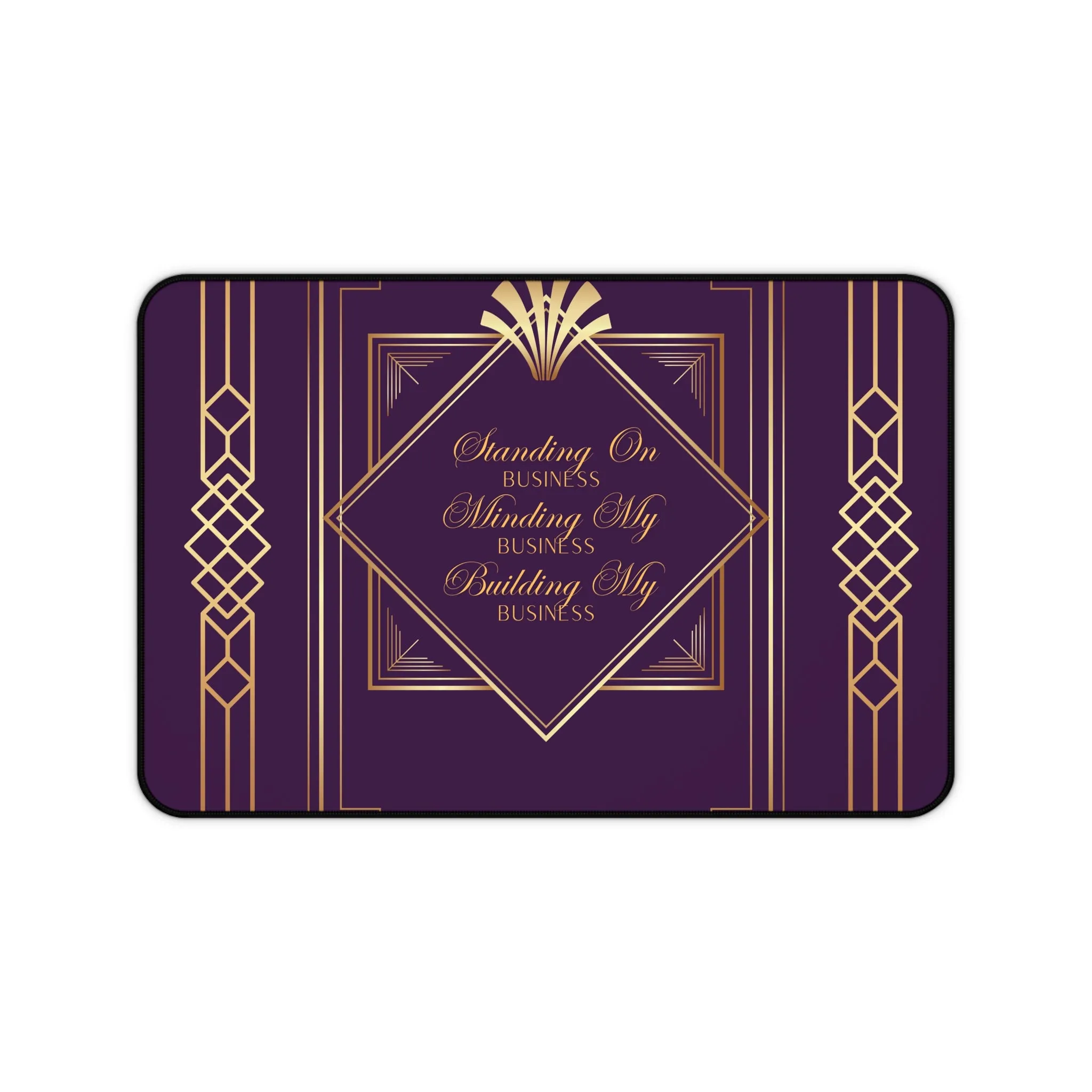 Business 2 (Purple) Desk Mat