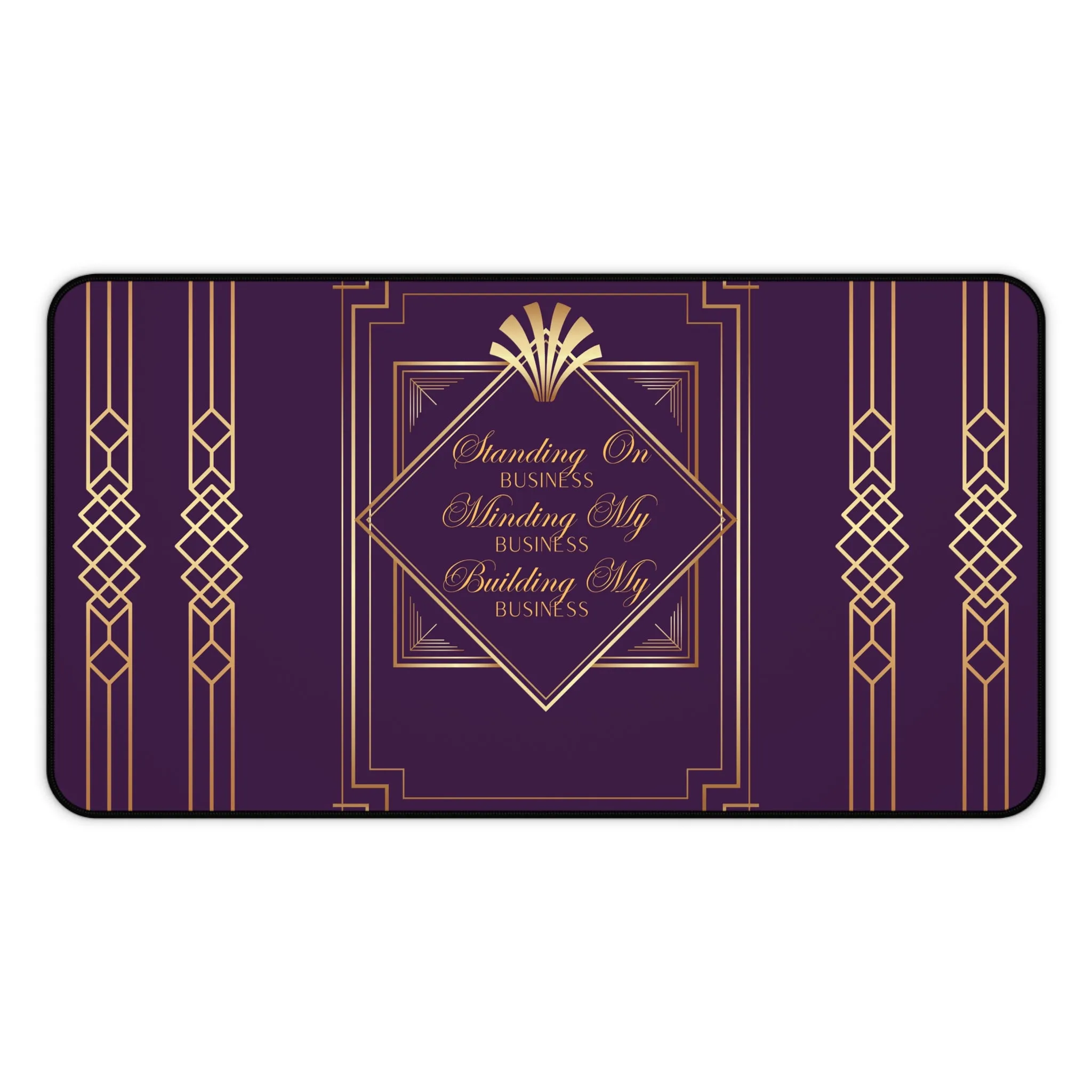 Business 2 (Purple) Desk Mat