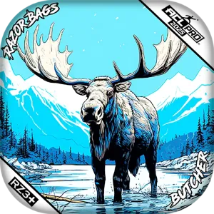 Butcher | Alaskan Moose | ACL PRO Razor Cornhole Bags