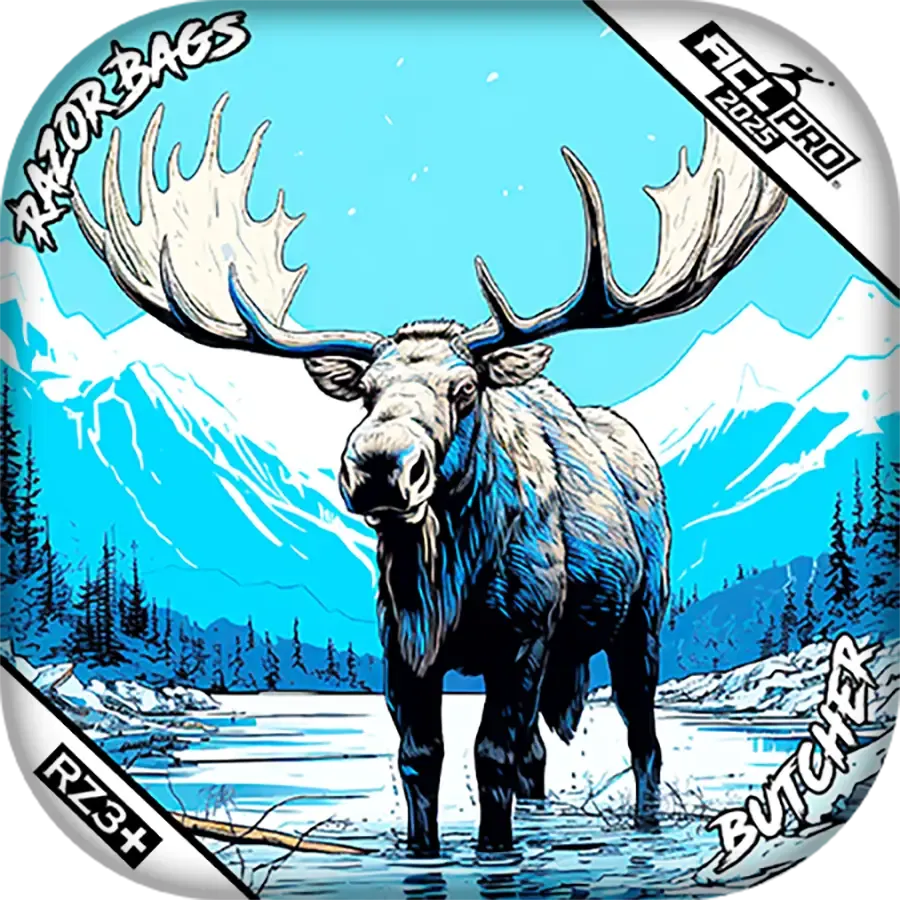 Butcher | Alaskan Moose | ACL PRO Razor Cornhole Bags