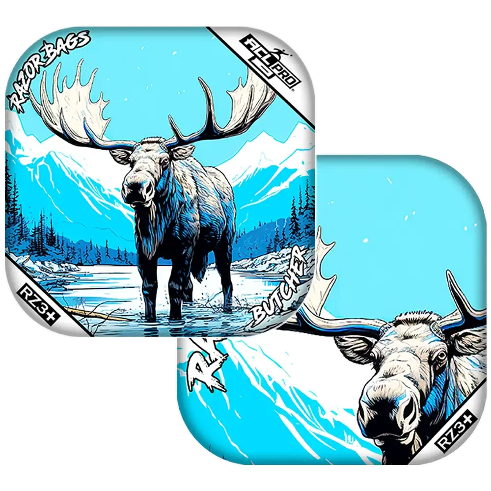 Butcher | Alaskan Moose | ACL PRO Razor Cornhole Bags
