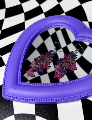 BUTTERFLY FOOLS GOLD EARRINGS