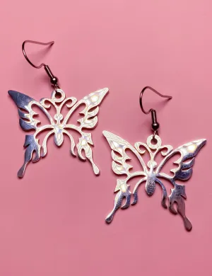 BUTTERFLY PENDANT EARRINGS