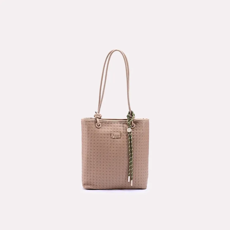 Carmine Light Brown Casual Shoulder Bags  0331195