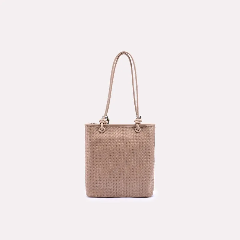 Carmine Light Brown Casual Shoulder Bags  0331195