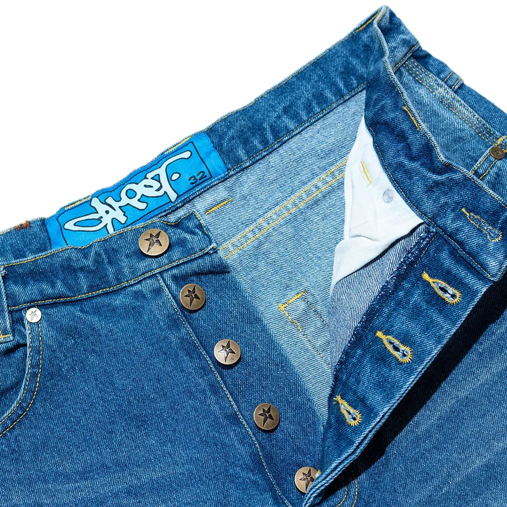 Carpet Company C-Star Stitch Denim Faded Blue