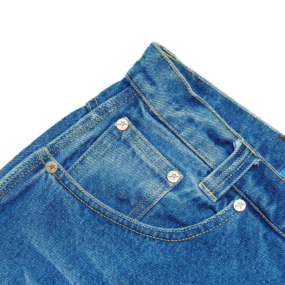 Carpet Company C-Star Stitch Denim Faded Blue