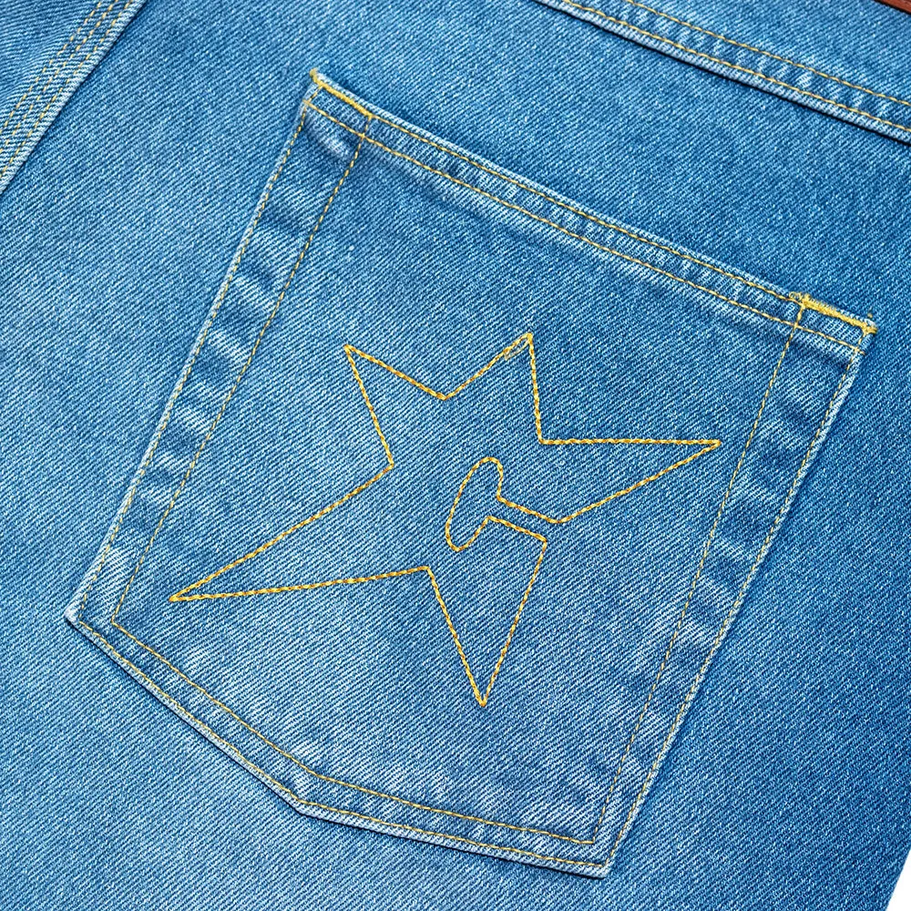 Carpet Company C-Star Stitch Denim Faded Blue