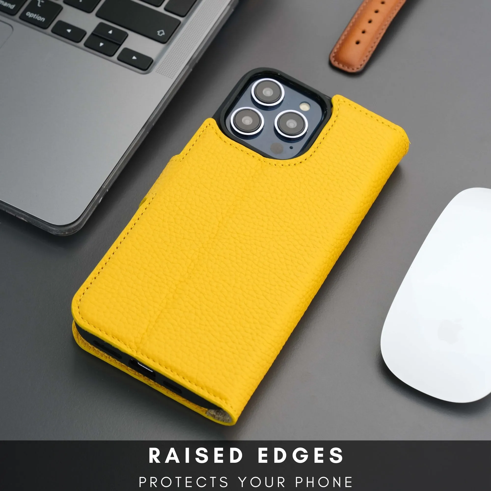 Casper iPhone 16 Plus Wallet Case Leather MagSafe