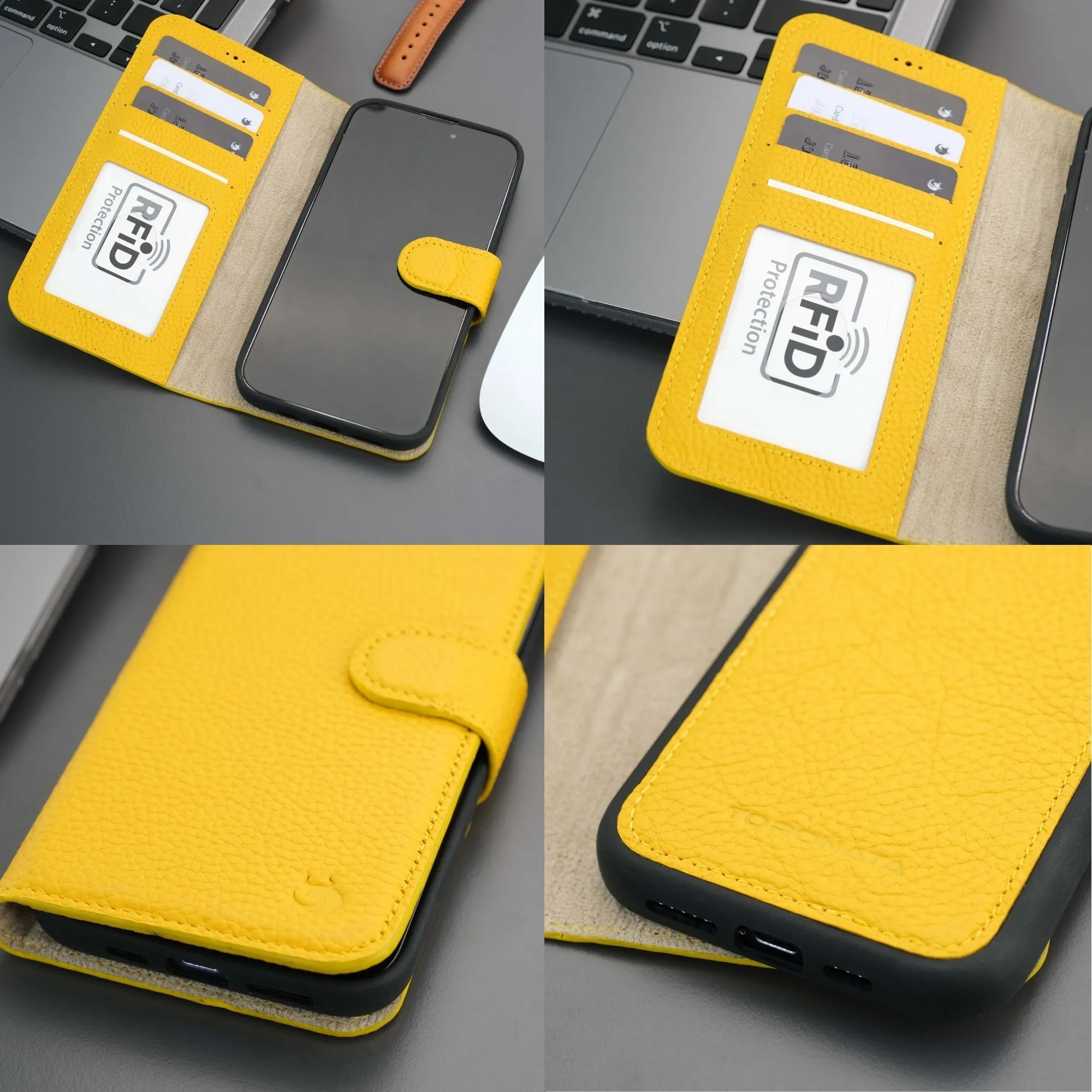 Casper iPhone 16 Plus Wallet Case Leather MagSafe