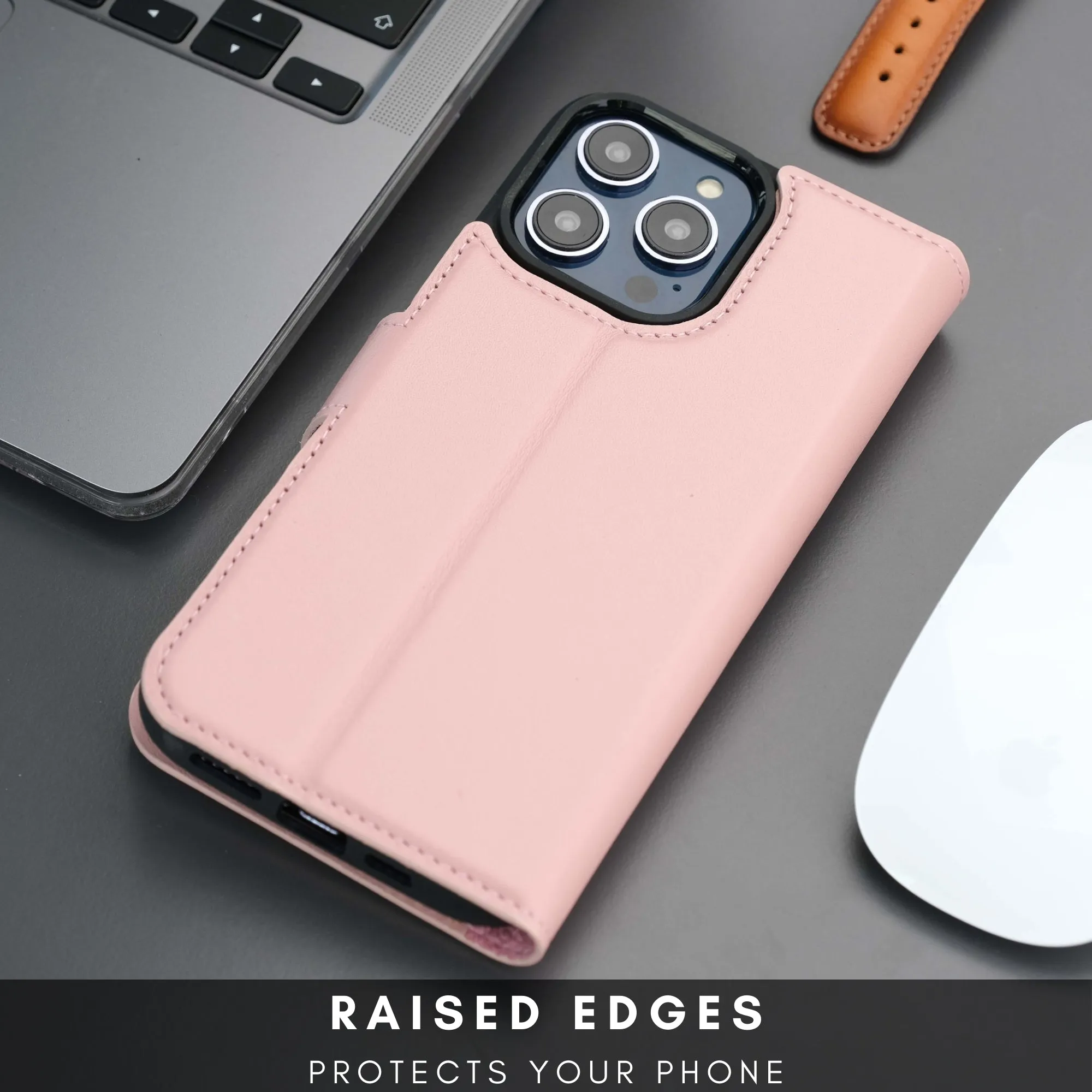 Casper iPhone 16 Plus Wallet Case Leather MagSafe
