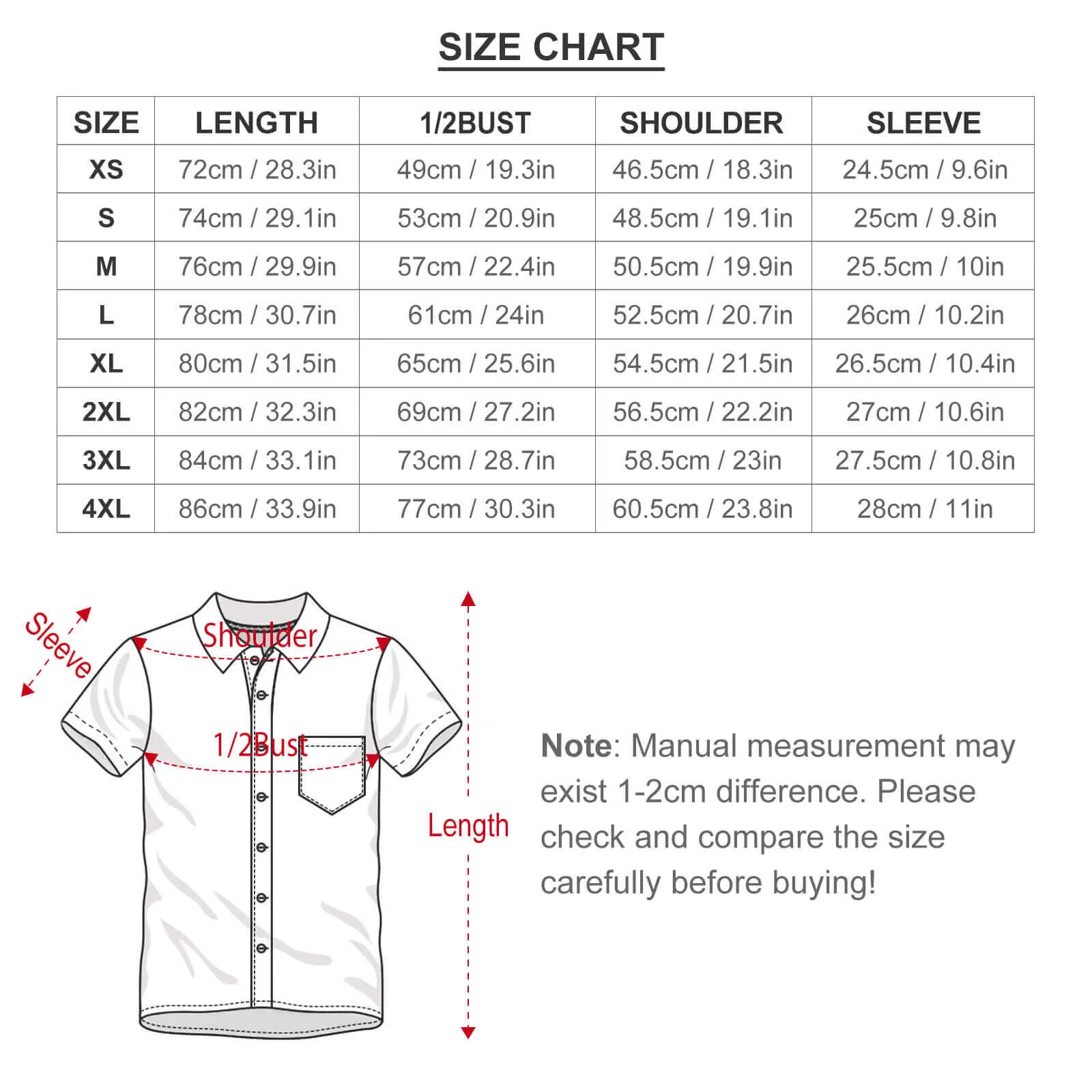 Chest Pocket Colorful Texture Casual Short Sleeve Shirt 2402000033