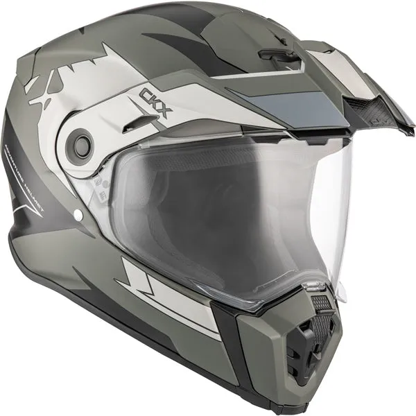 CKX Atlas Full-Face Motorcycle Helmet Dual Sport - Scorpio Graphic
