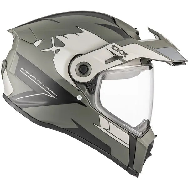 CKX Atlas Full-Face Motorcycle Helmet Dual Sport - Scorpio Graphic
