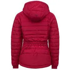 CLPF490-L-Red Jacket Packable Insulated Nat's