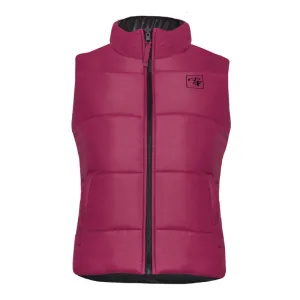 CLPF495-L-Pnk/Blk Insulated Ladies Reversible Vest