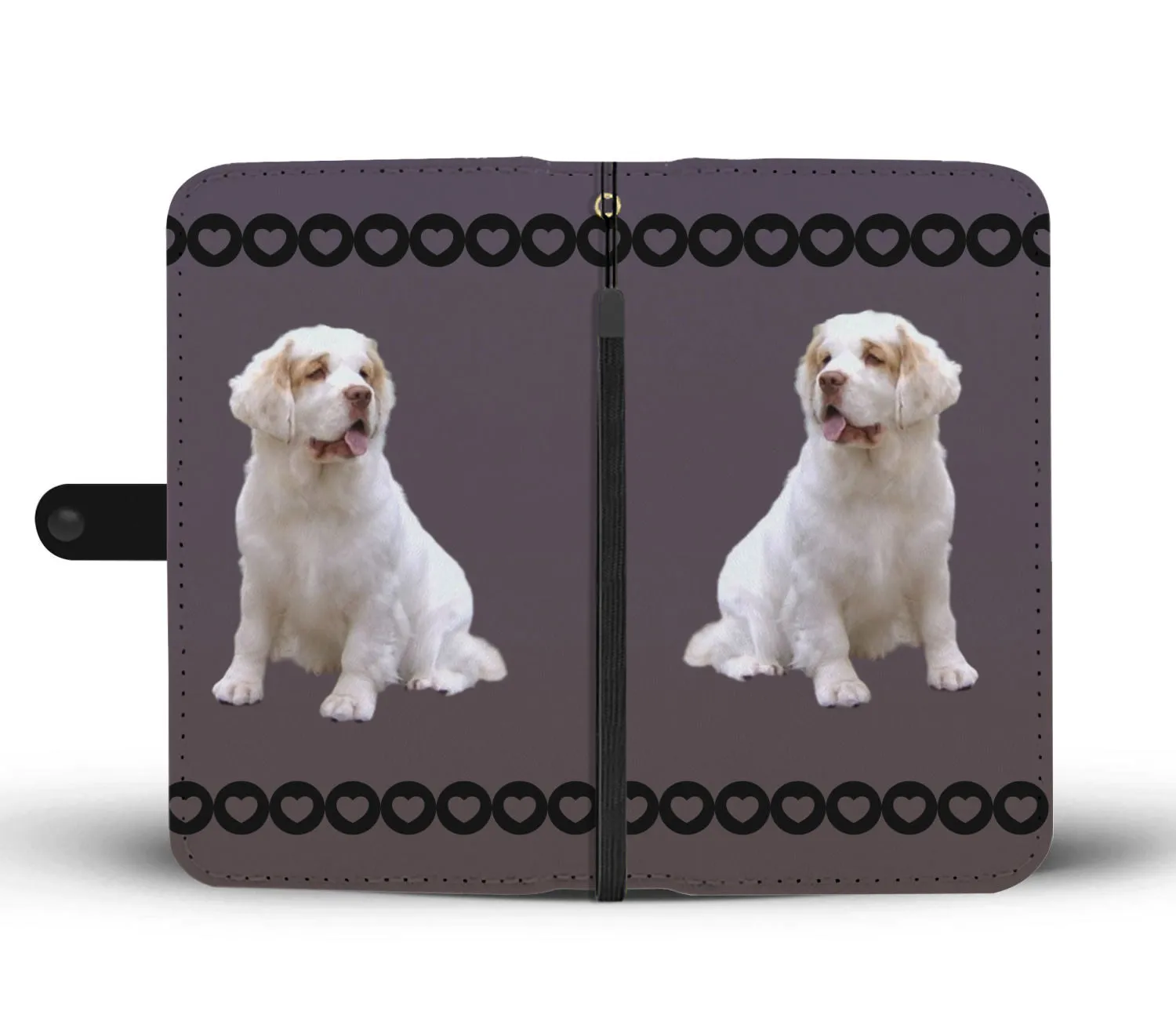 Clumber Spaniel Phone Case Wallet