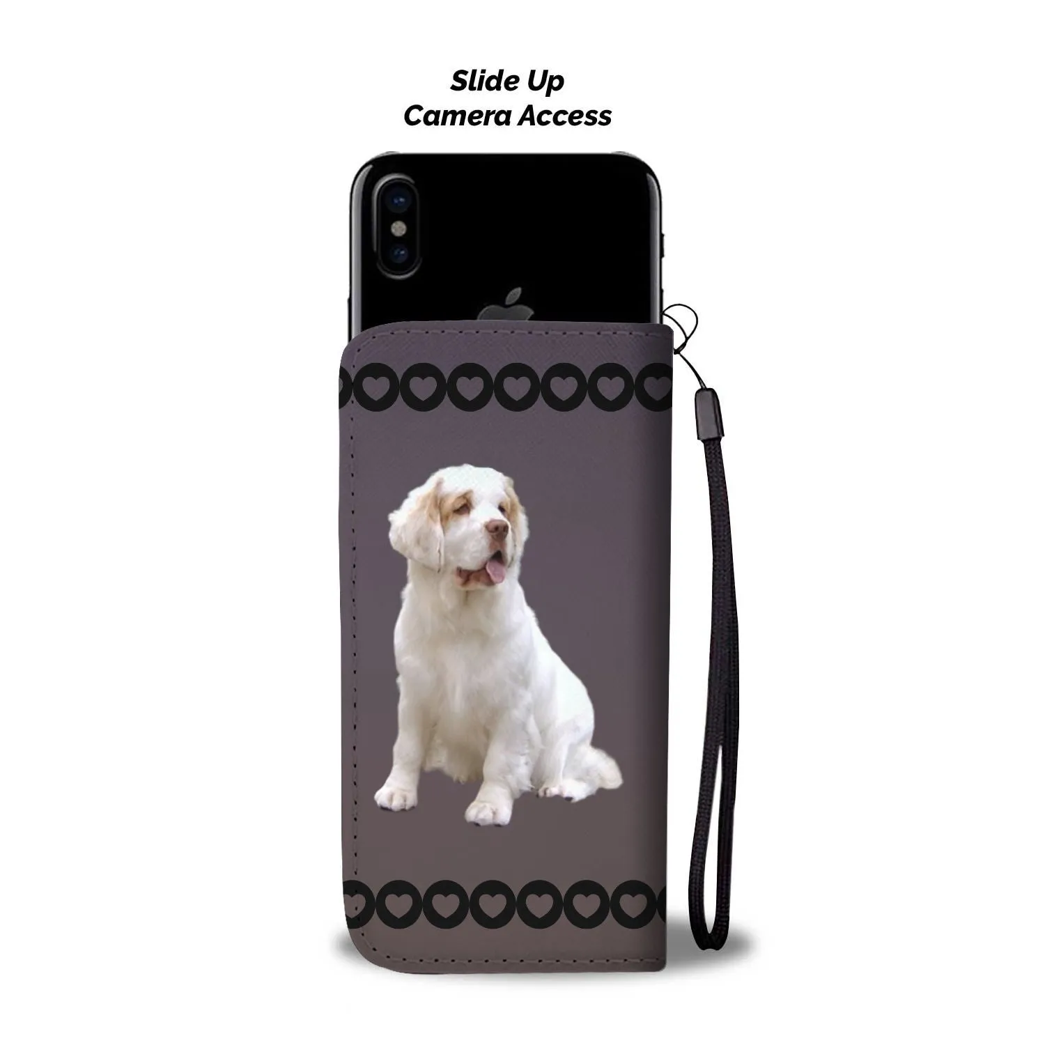 Clumber Spaniel Phone Case Wallet