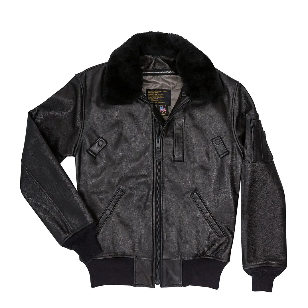 Cockpit USA B-15 Leather Flight Cowhide Jacket